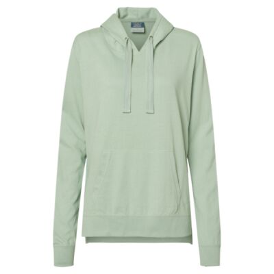 Women's Sueded Jersey Hooded Sweatshirt Thumbnail