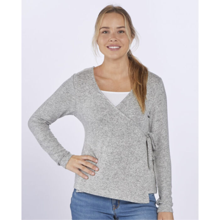 Women's Cuddle Wrap Top Thumbnail