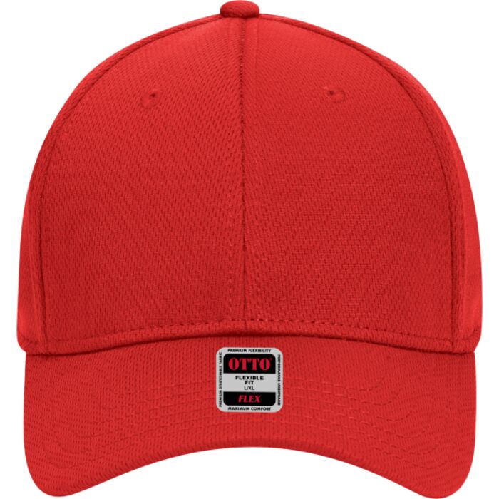 OTTO CAP "OTTO FLEX" Fitted 6 Panel Low Profile Baseball Cap Thumbnail
