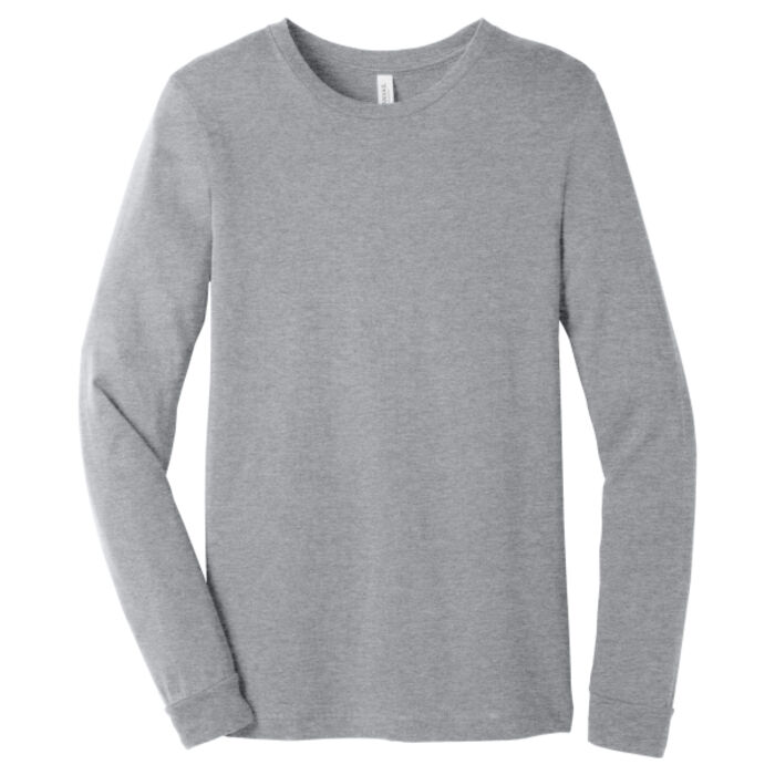 Unisex Heather CVC Long Sleeve Tee Thumbnail