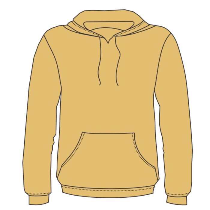 Unisex Tie-Dyed Cloud Fleece Hooded Sweatshirt Thumbnail