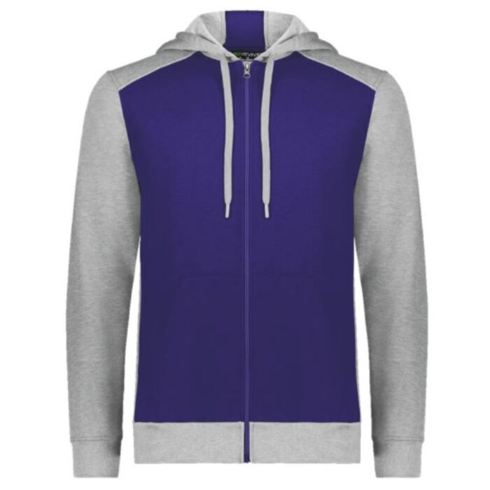 Unisex Eco Revive™ Three-Season Triblend Fleece Full-Zip Hooded Sweatshirt Thumbnail