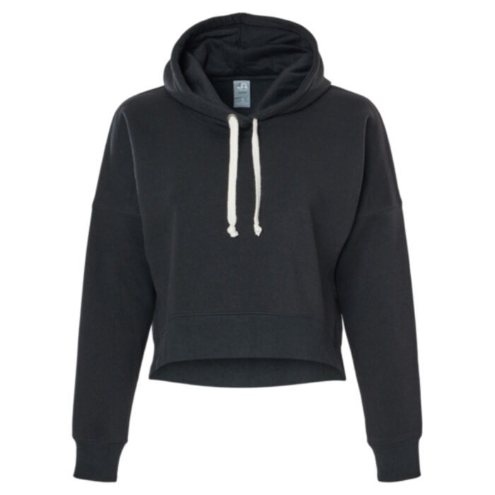Women's Crop Hooded Sweatshirt Thumbnail