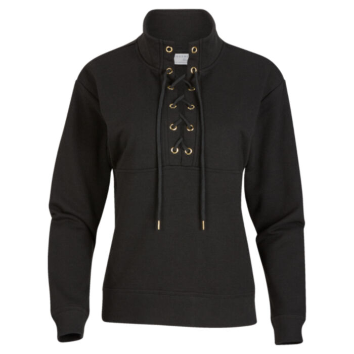 Women's Lace Up Pullover Thumbnail