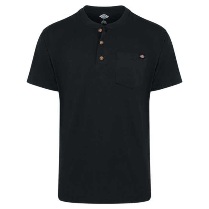 Men's Heavyweight Traditional Short Sleeve Henley Thumbnail