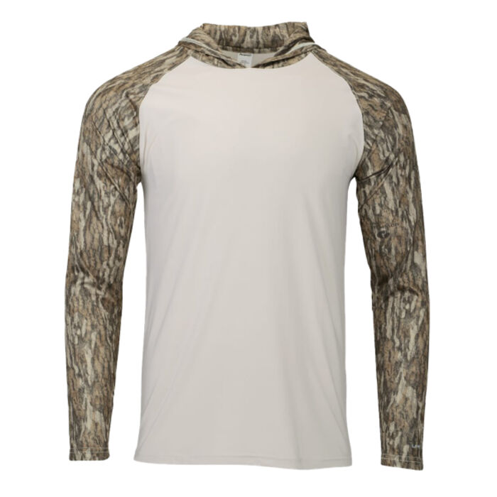 Men's Biloxi Performance Colorblocked Hooded Long Sleeve T-Shirt Thumbnail