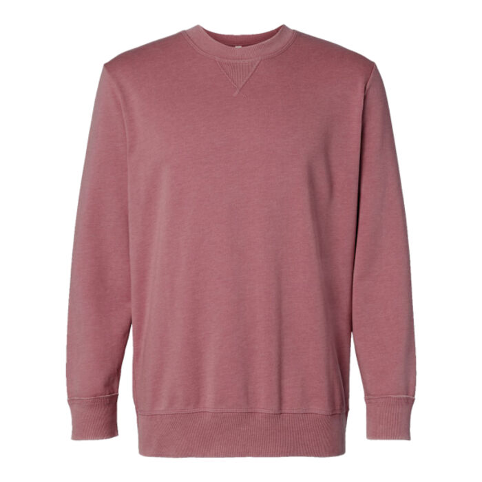 Unisex Vintage Wash Fleece Crewneck Sweatshirt Thumbnail