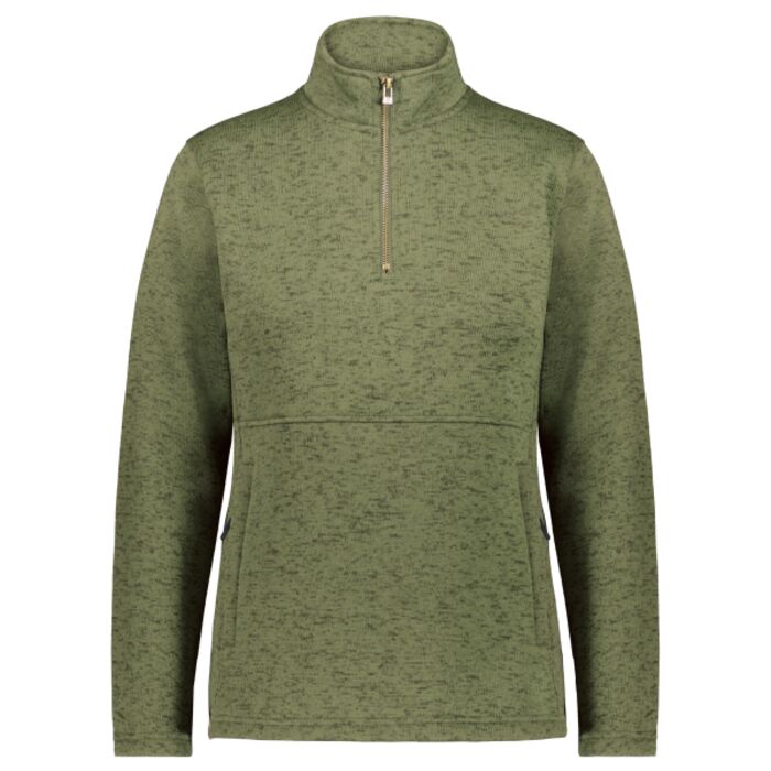 Ladies Alpine Sweater Fleece 1/4 Zip Pullover Thumbnail