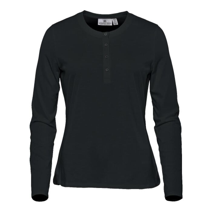 WOMEN'S TORCELLO LONG SLEEVE HENLEY Thumbnail