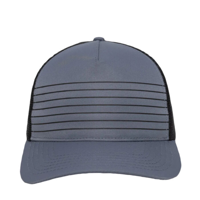 Striped 5-Panel Trucker Cap Thumbnail