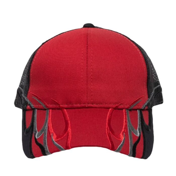 Racing W/Embroidered Wave Mesh Back Thumbnail