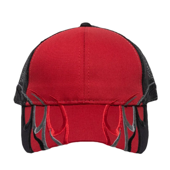 Racing W/Embroidered Wave Mesh Back Thumbnail