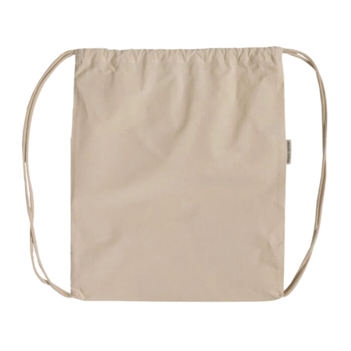 Organic Cotton Drawstring Backpack Thumbnail