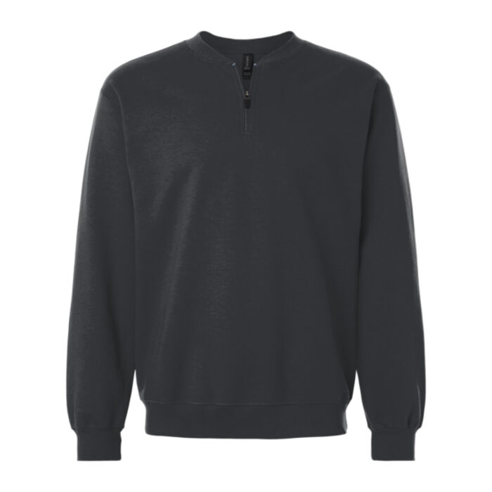 Unisex Softstyle® Midweight 1/4 Zip Sweatshirt Thumbnail