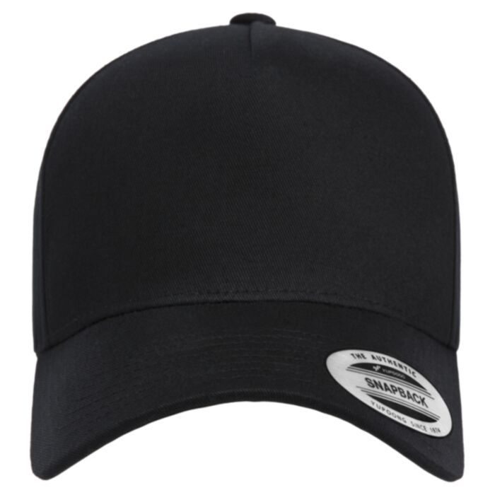 Retro Cotton Blend Trucker Snapback Cap Thumbnail