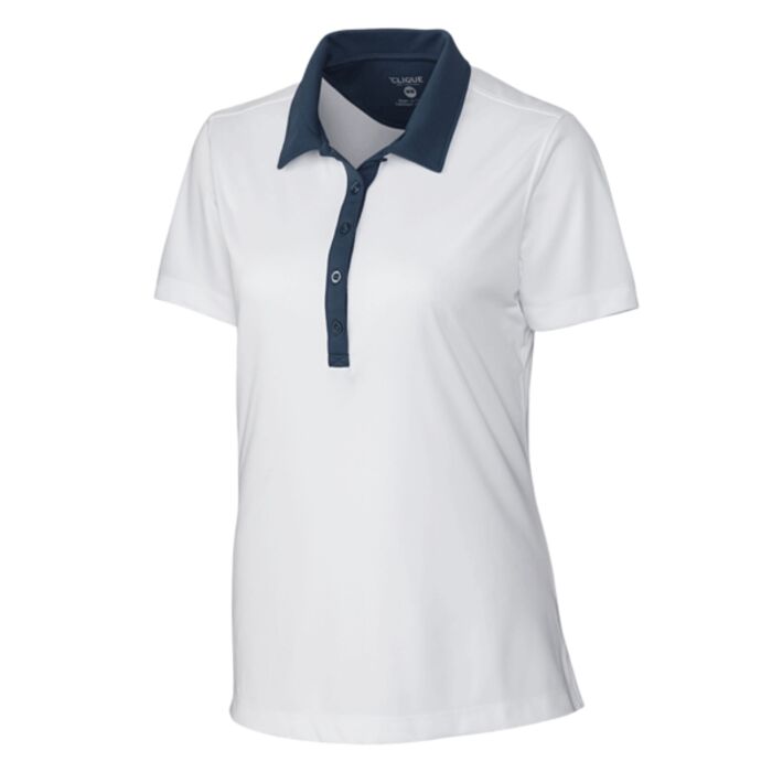 Clique Parma Colorblock Tech Jersey Womens Polo Thumbnail