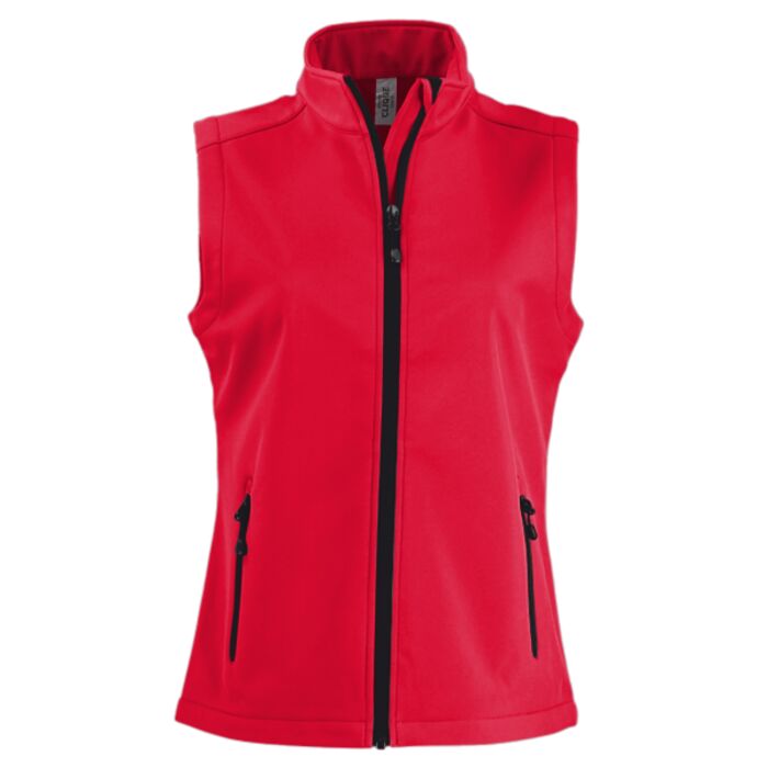 Clique Tempo Eco Stretch Full Zip Womens Softshell Vest Thumbnail