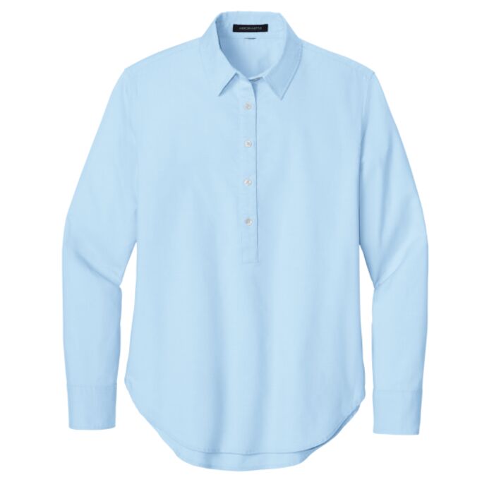 Women's Long Sleeve Modern Oxford Shirt Thumbnail