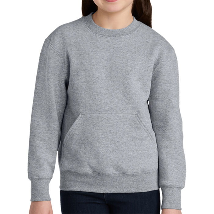 Youth Core Fleece Crewneck Pocket Sweatshirt Thumbnail