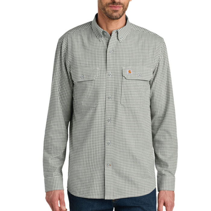 Rugged Flex ® Plaid Long Sleeve Shirt Thumbnail