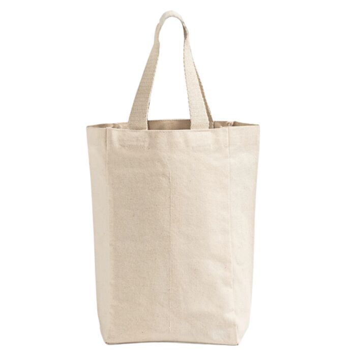 Canvas Wine Tote Thumbnail