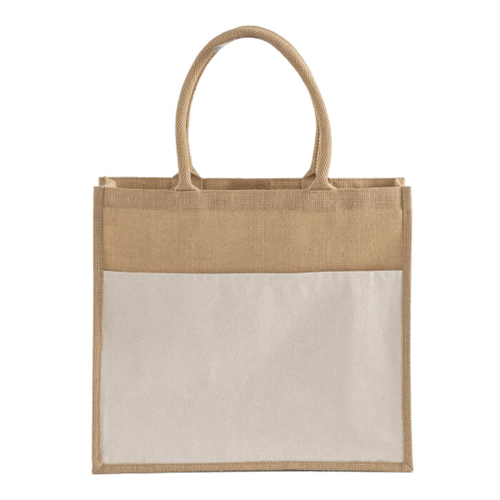 Large Easy-Print Jute Bag Thumbnail
