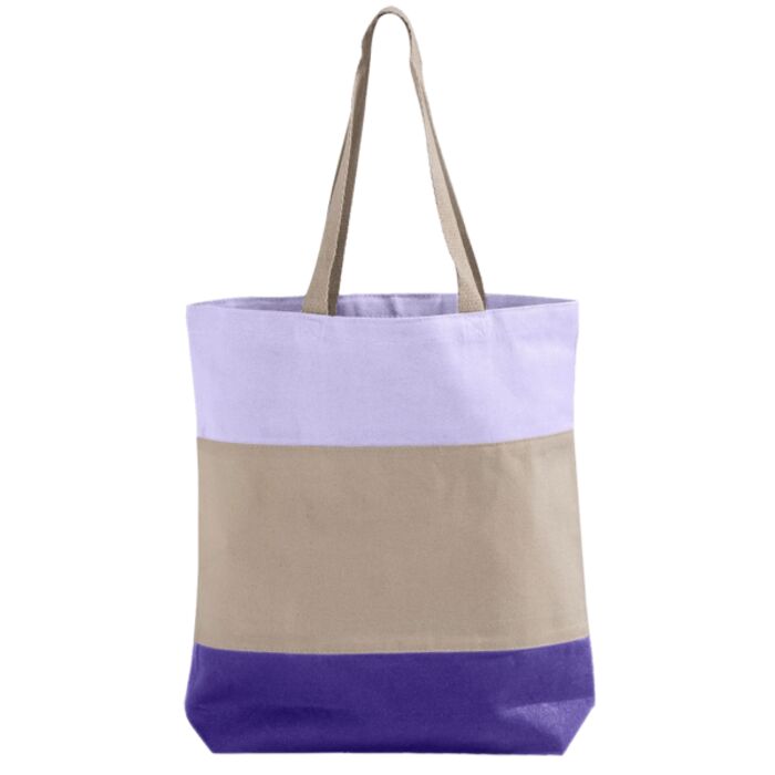 Tri-Color Canvas Tote Thumbnail