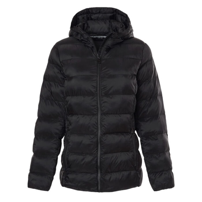 Women's Lightweight Poly-filled Hooded Puffer Jacket Thumbnail