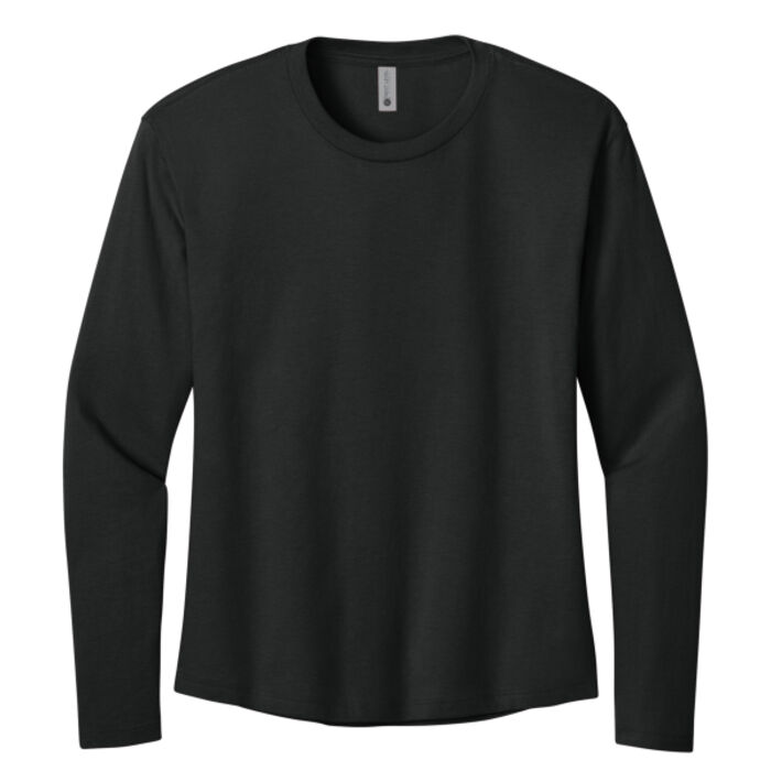 Women's Cotton Relaxed Long Sleeve Tee Thumbnail