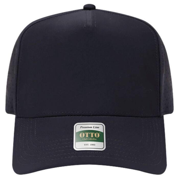OTTO CAP® Club Collection 5 Panel Mid Profile Perforated Cap Thumbnail