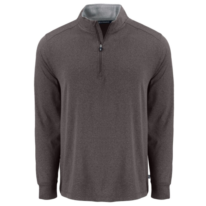 Cutter & Buck Forge Recycled Four-Way Stretch Mens Quarter Zip Pullover Thumbnail