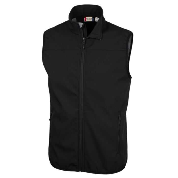 Clique Trail Eco Stretch Softshell Full Zip Mens Vest Thumbnail