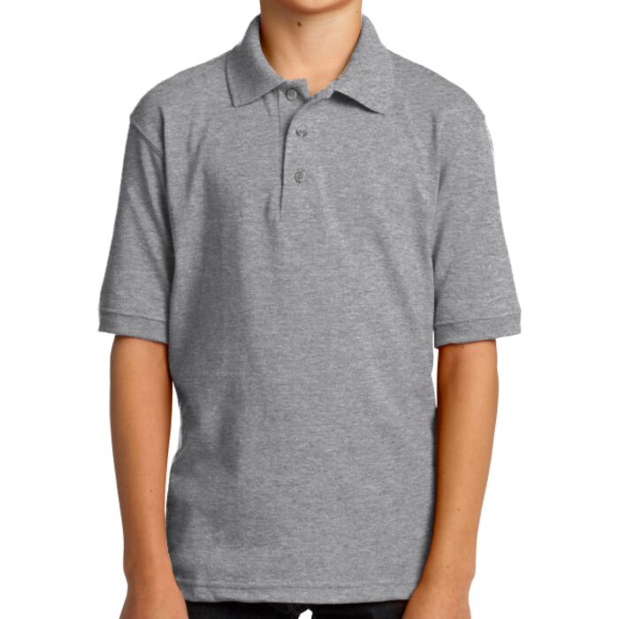 Youth Core Blend Jersey Knit Polo Thumbnail