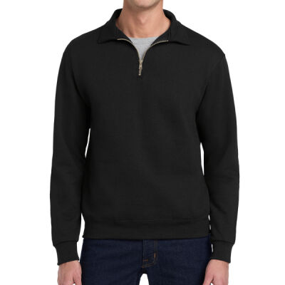 Super Sweats ® NuBlend ® 1/4 Zip Sweatshirt with Cadet Collar Thumbnail