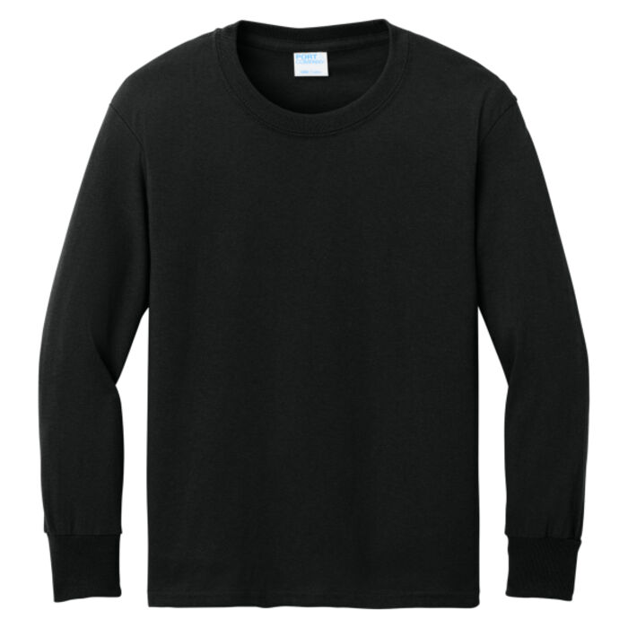 Youth Long Sleeve Core Cotton Tee Thumbnail