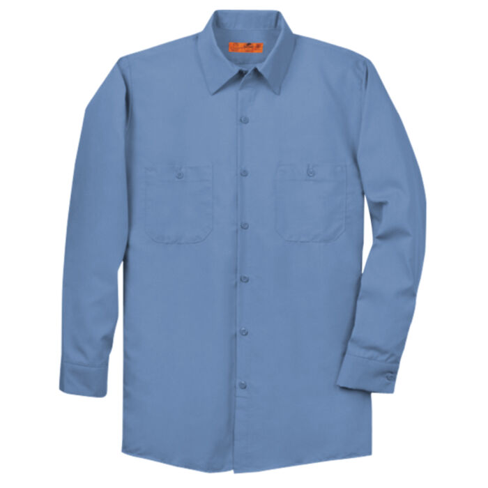 Long Size, Long Sleeve Industrial Work Shirt Thumbnail