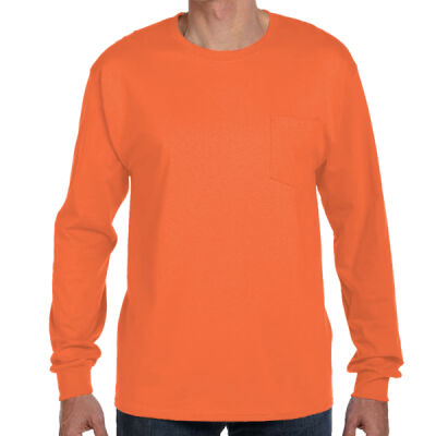 Men's Authentic Long Sleeve Pocket T-Shirt Thumbnail
