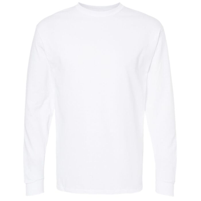 Unisex Gold Soft Touch Long Sleeve T-Shirt Thumbnail