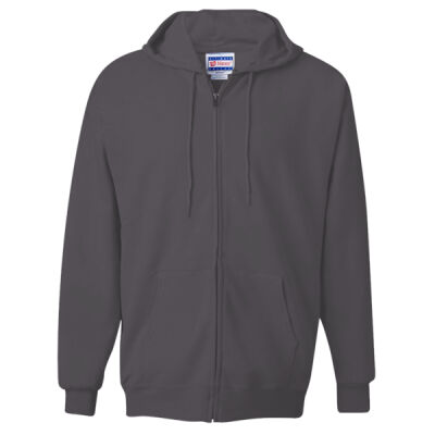 Unisex Ultimate Cotton® Full-Zip Hooded Sweatshirt Thumbnail