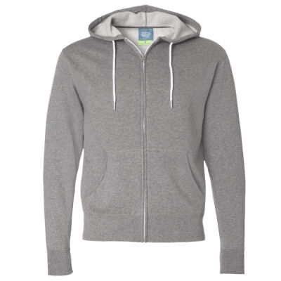 Unisex Lightweight Full-Zip Hooded Sweatshirt Thumbnail