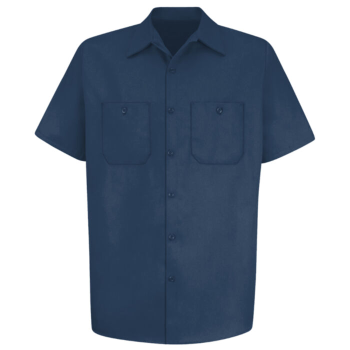 Men's Cotton Short Sleeve Uniform Shirt Thumbnail