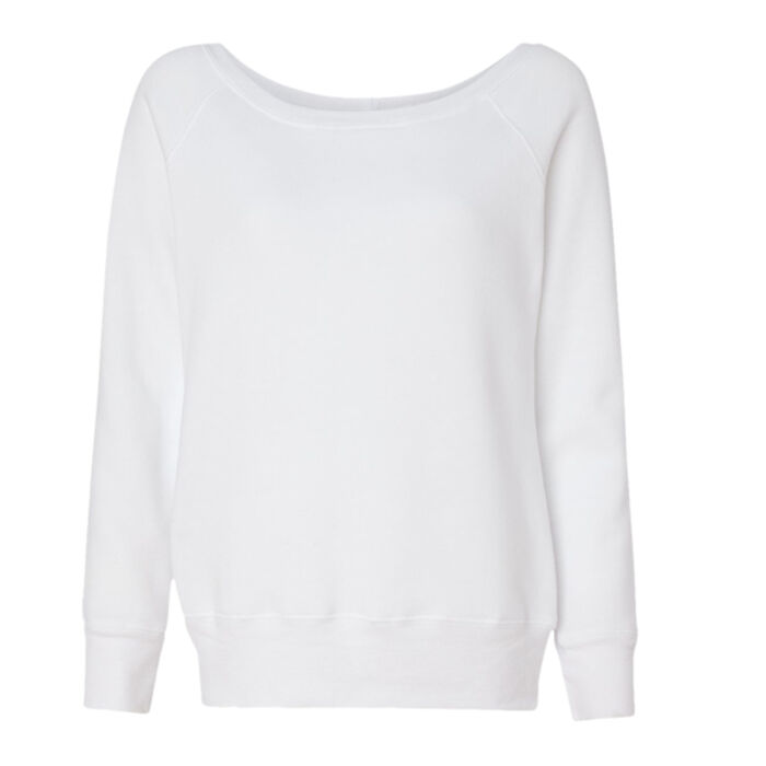 Women’s Sponge Fleece Wide Neck Sweatshirt Thumbnail