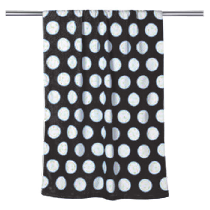 Polka Dot Velour Beach Towel Thumbnail