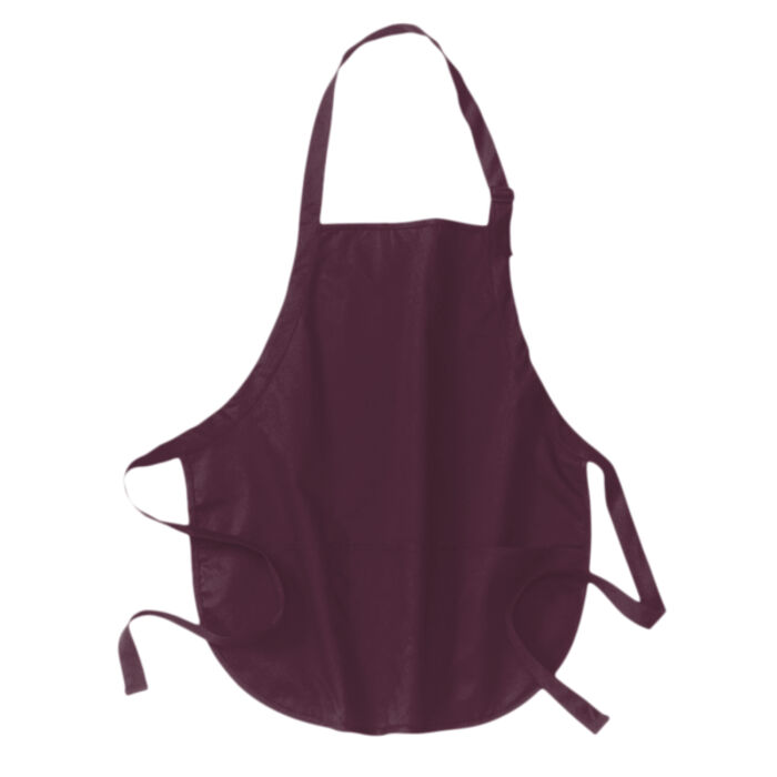 Medium Length Apron with Pouch Pockets Thumbnail