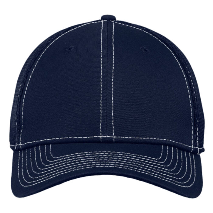 Stretch Mesh Contrast Stitch Cap Thumbnail
