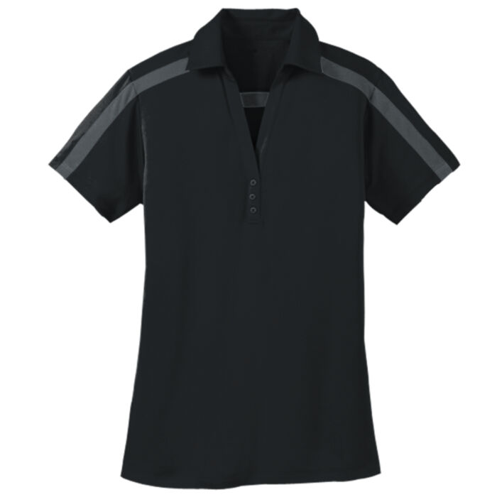 Women's Silk Touch Performance Colorblock Stripe Polo Thumbnail