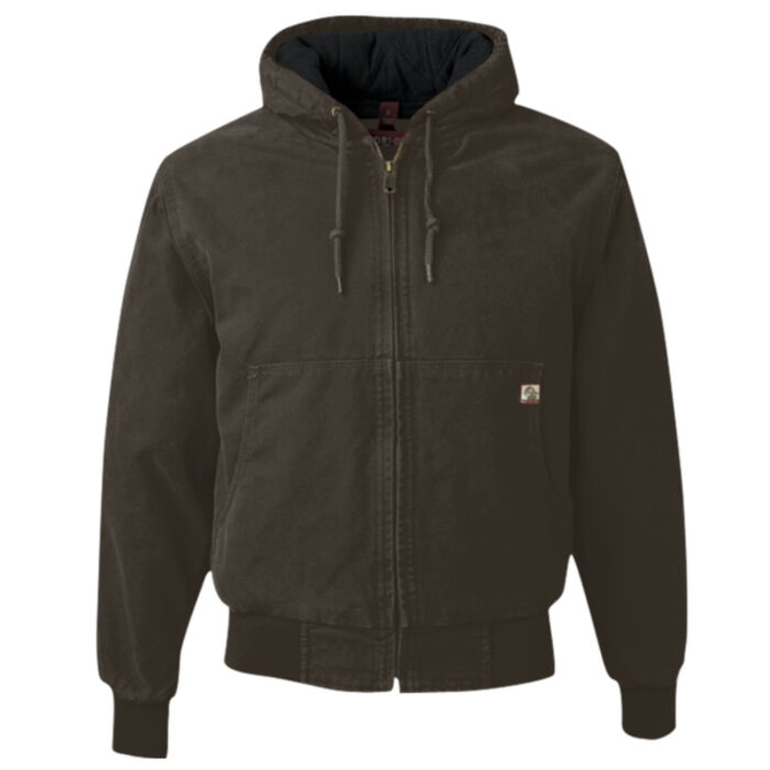Men's Cheyenne Boulder Cloth™ Hooded Jacket with Tricot Quilt Lining Thumbnail