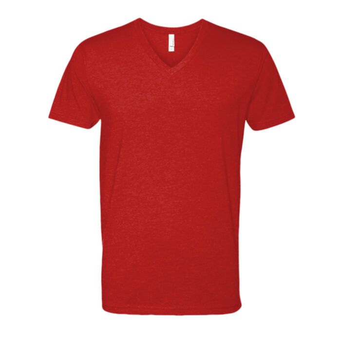 Men's CVC V-Neck T-Shirt Thumbnail