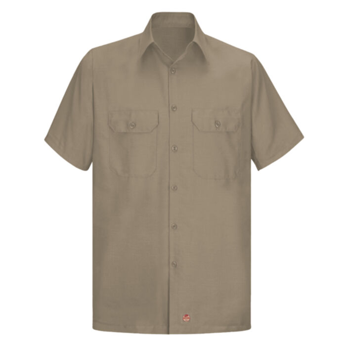 Men's Ripstop Short Sleeve Work Shirt Thumbnail