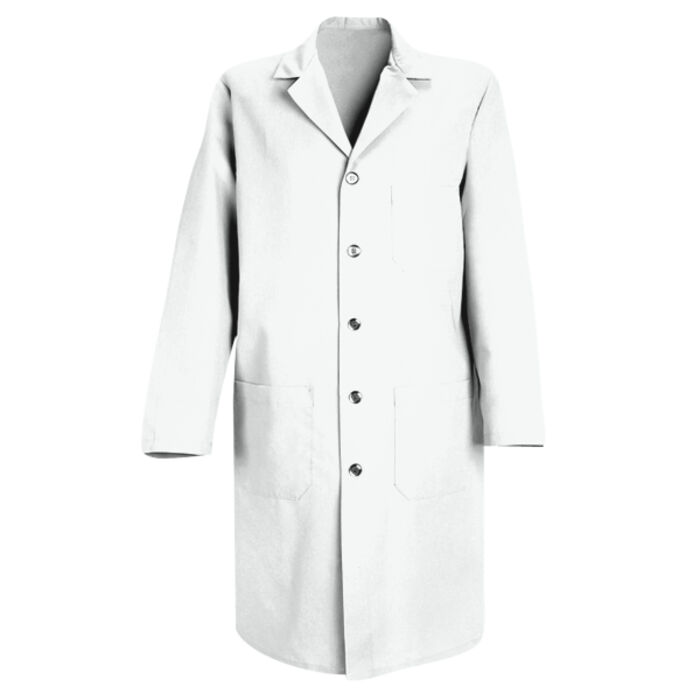 Unisex Button Front Lab Coat Thumbnail